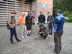 Schwingungsmessungen und Campus Rundgang