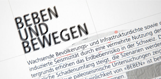 Vierter Schweizerischer Geologentag – Beben und Bewegen