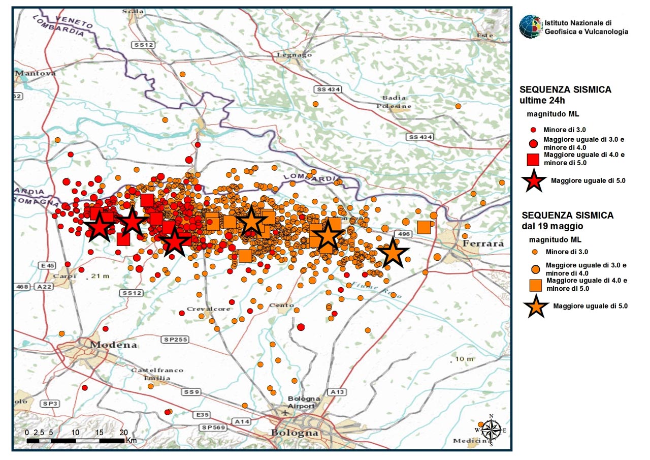 Attività sismica in Italia successiva al terremoto e informazioni per i viaggiatori