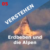 Erdbeben und die Alpen