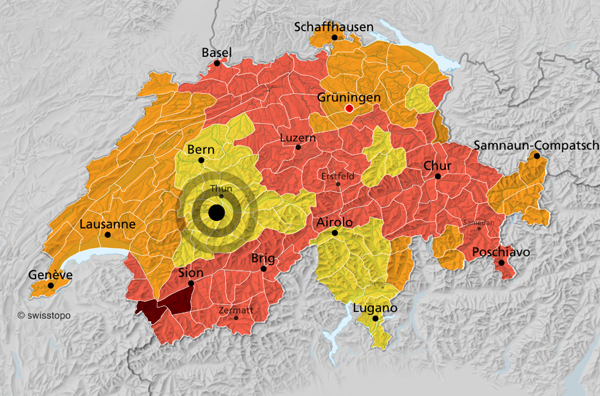 Portale sui pericoli naturali ora anche in romancio