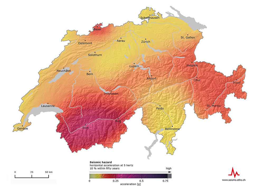 Terremoti – un pericolo che va considerato seriamente in Svizzera