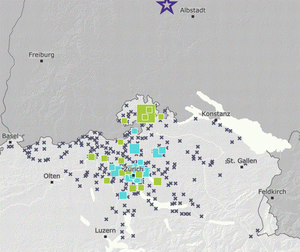 [Disponibile in DE / FR] Beben in Süddeutschland in der Nordschweiz verspürt