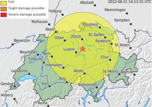 How to read Maps of Ground Shaking 2