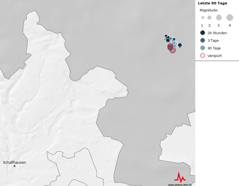 [Disponibile in DE] Erdbebenschwarm im Hegau (D)