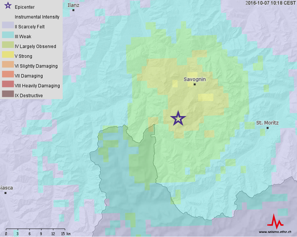  Terremoto presso Juppa (GR), largamente percepito