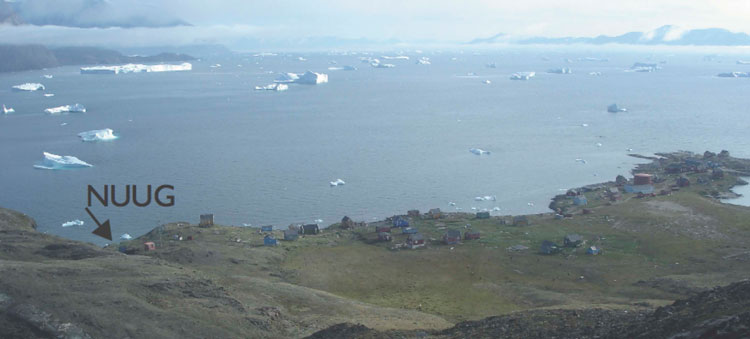 Landslide and Flood in Greenland