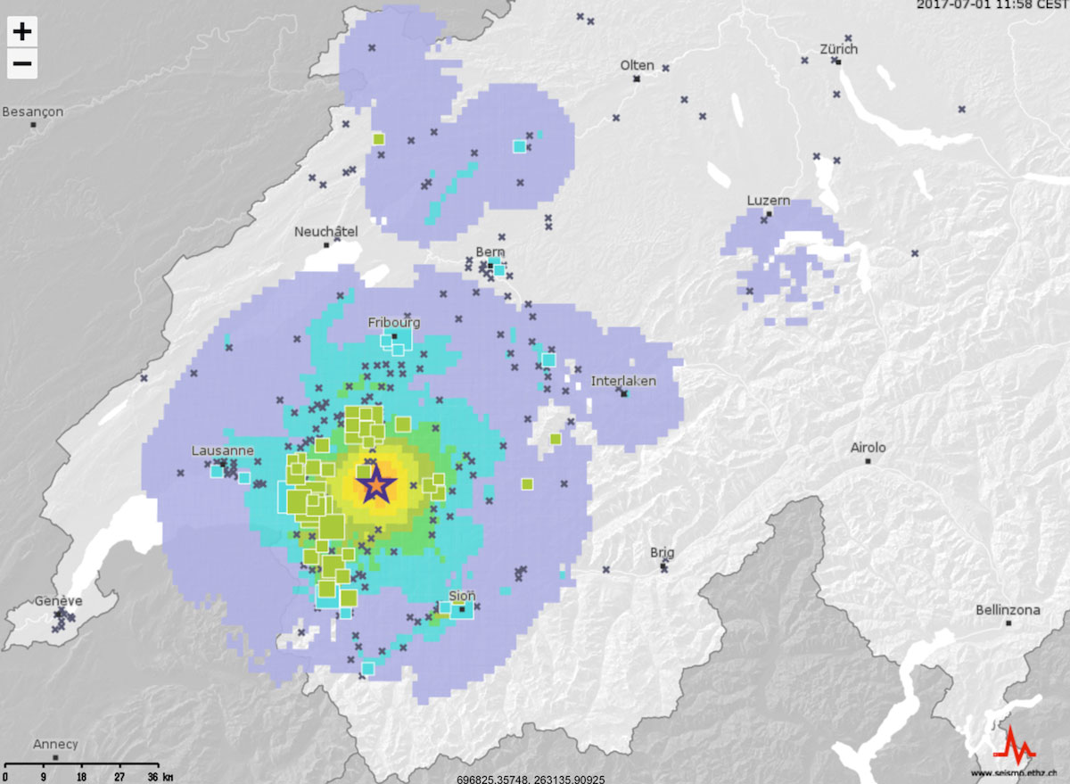 Séisme fortement ressenti dans le Pays d’Enhaut