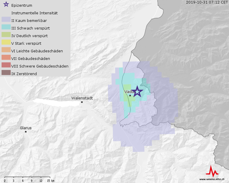 [Disponibile in DE] Erdbeben bei Vaduz