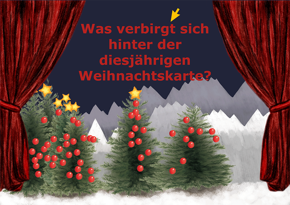 Frohe Weihnachten und alles Gute fürs neue Jahr