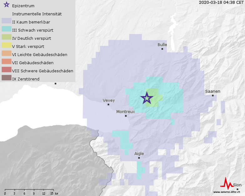 [Disponibile in DE] Erdbeben bei Vevey