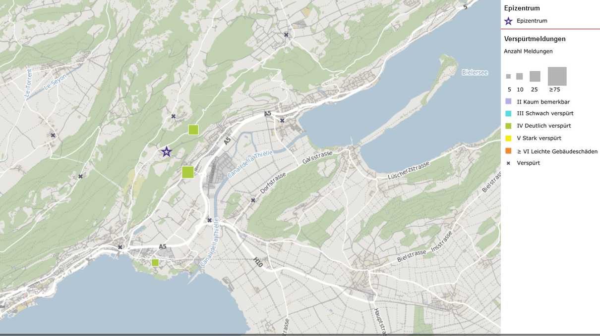 Picture for [Available in DE/FR] Erdbeben bei Cornaux (NE)