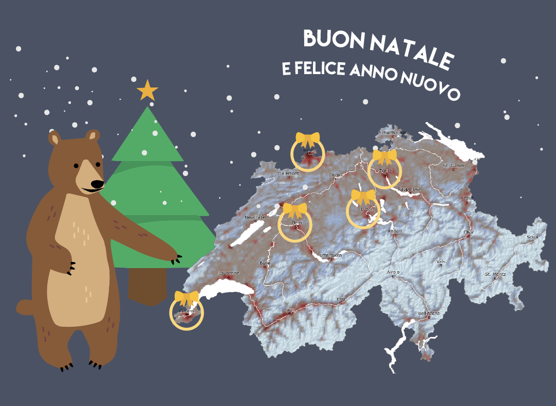 Buon Natale e felice anno nuovo