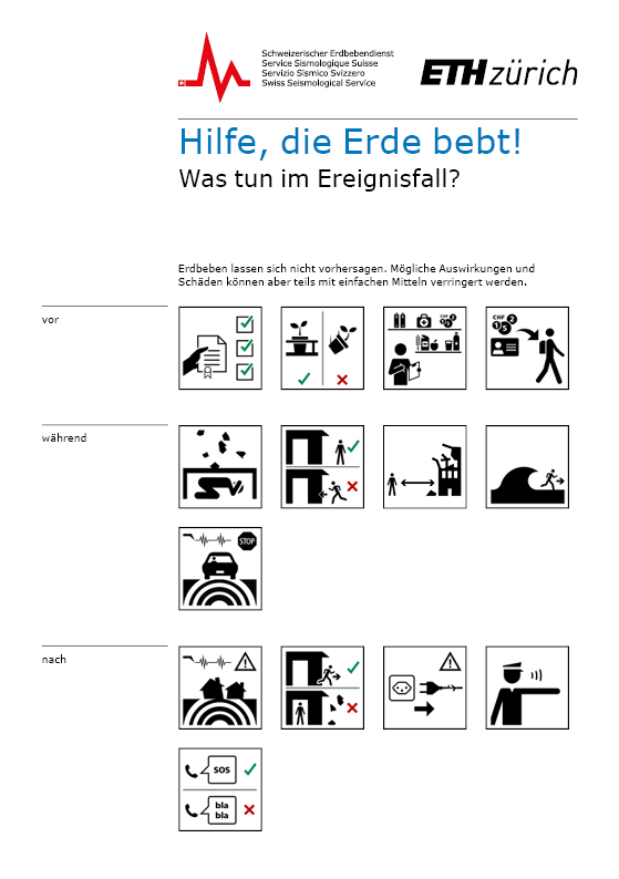 Hilfe, die Erde bebt! Was tun im Ereignisfall? (PDF)