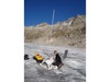 Preparing the seismometer for the winter