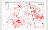 Map Swiss earthquakes 1975-2014