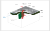 Three-dimensional representation of the hanging European mantle lithosphere slab